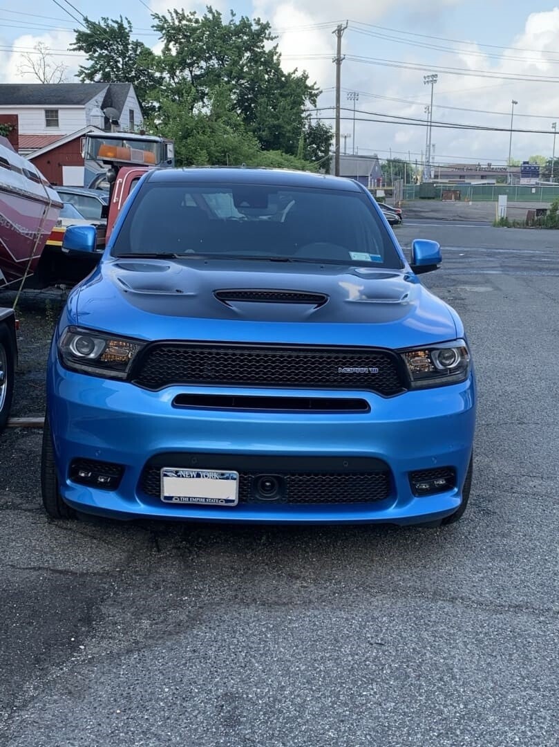 Sly Bracket for Dodge models with mesh-style lower grille.