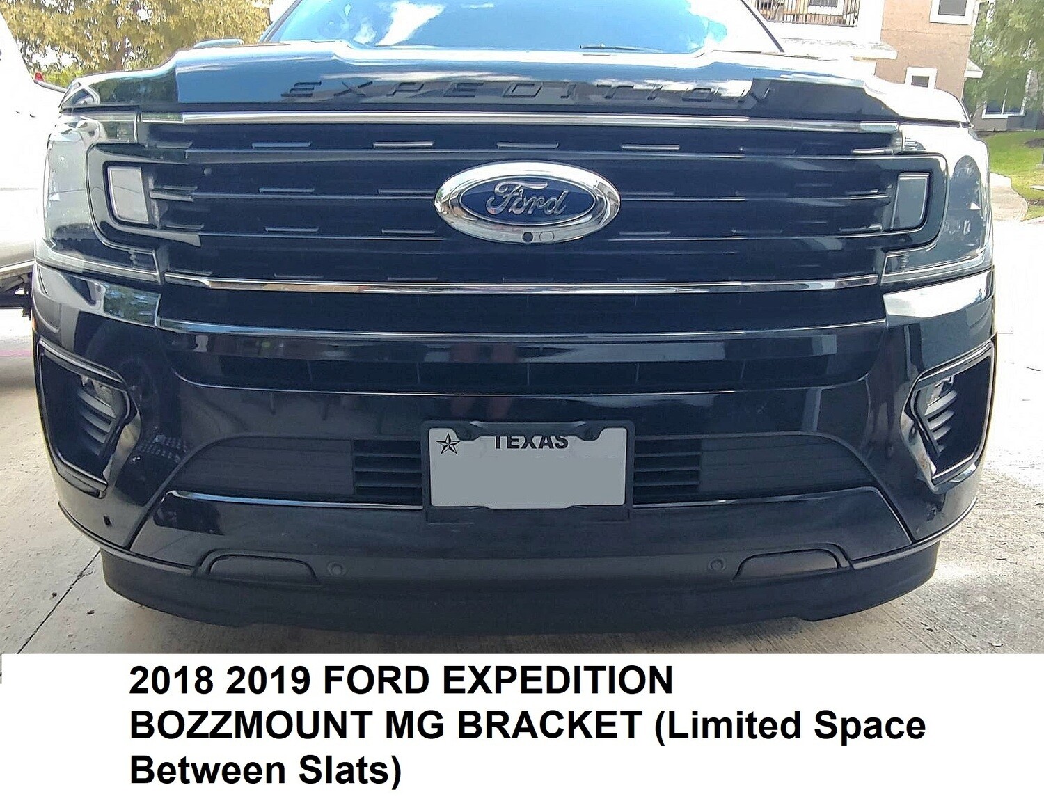 Sly Bracket for Ford models with mesh lower grille