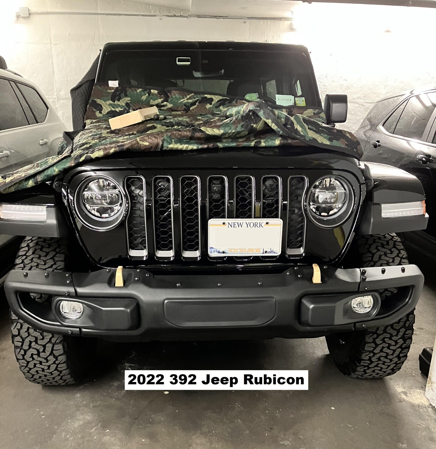Sly Bracket for Jeep models with mesh-style lower grille.