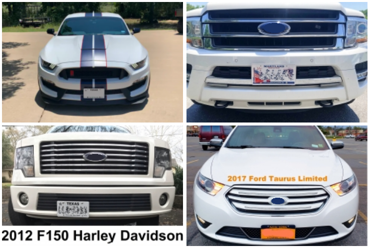 Sly Bracket for Ford models with mesh lower grille
