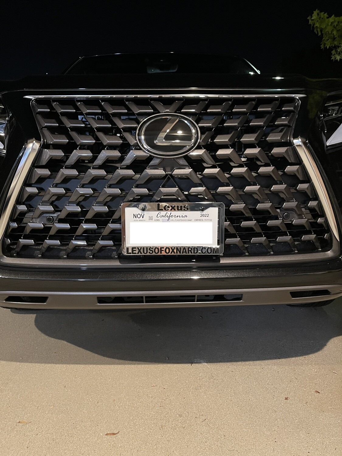 Sly Bracket for Lexus models with mesh-style lower grille