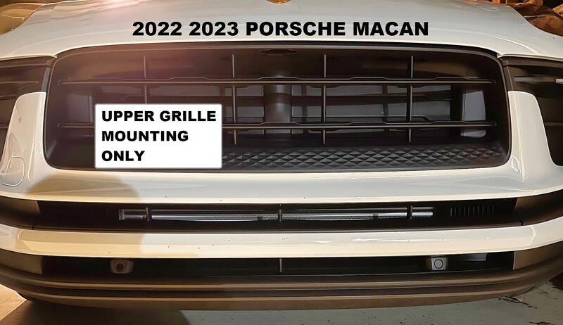 Sly Bracket fits Porsche Macan Base 2022-2024 Upper grille slats.