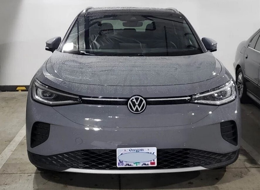 Sly Bracket fits Volkswagen 2021-2024 ID.4 with mesh-style lower grille.