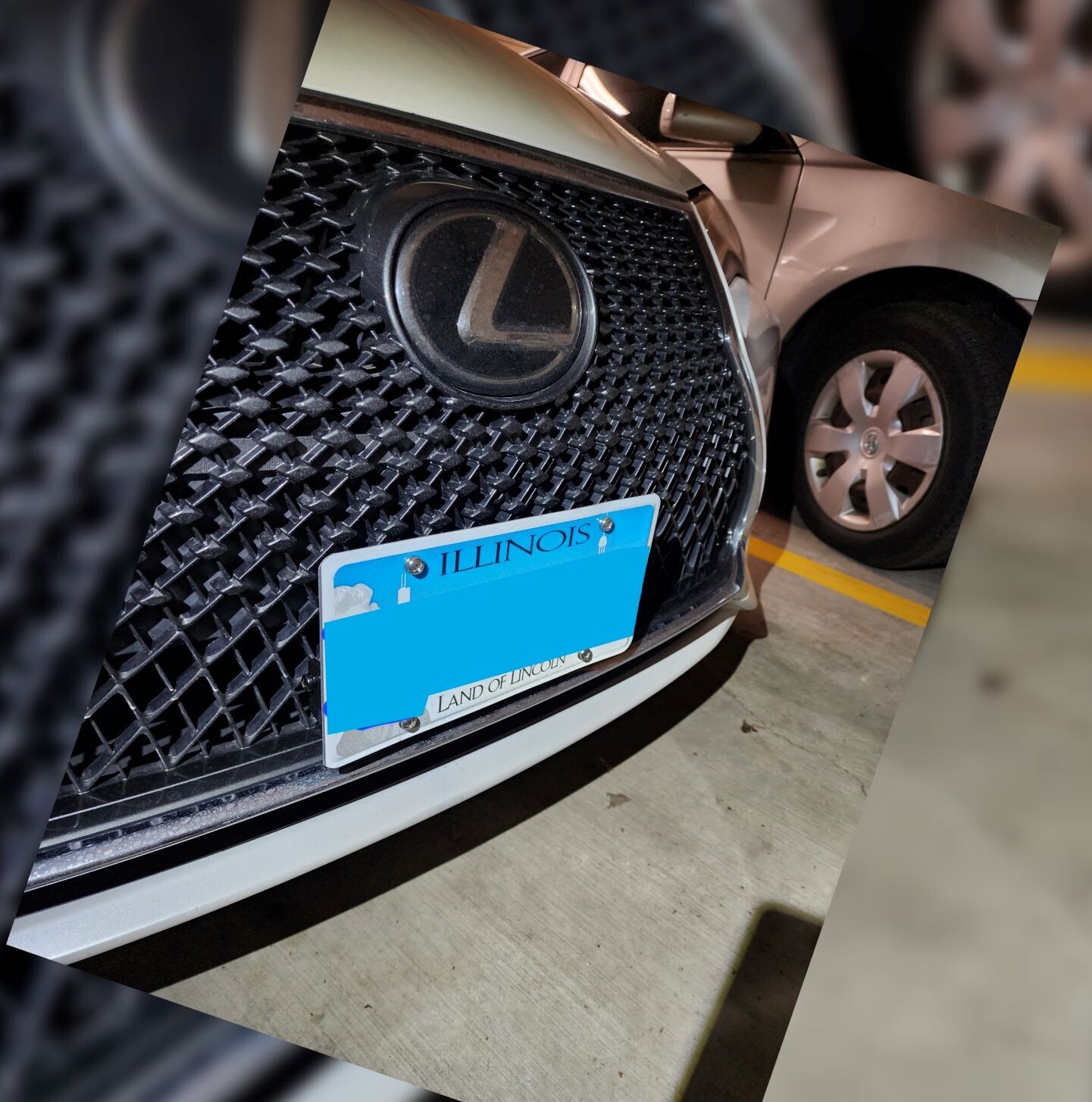 Sly Bracket for Lexus models with mesh-style lower grille
