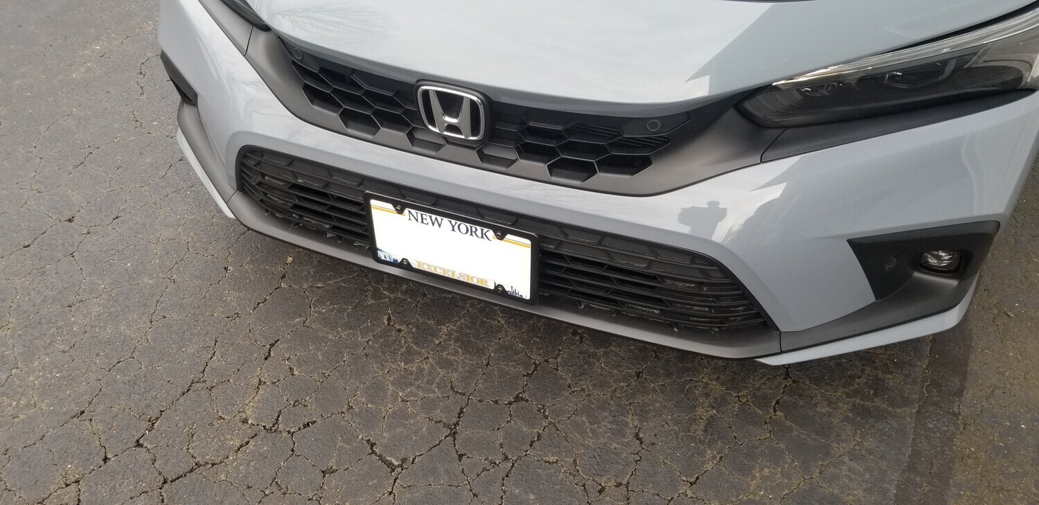 SLY BRACKET FOR HONDA CIVIC WITH MESH STYLE LOWER GRILLE