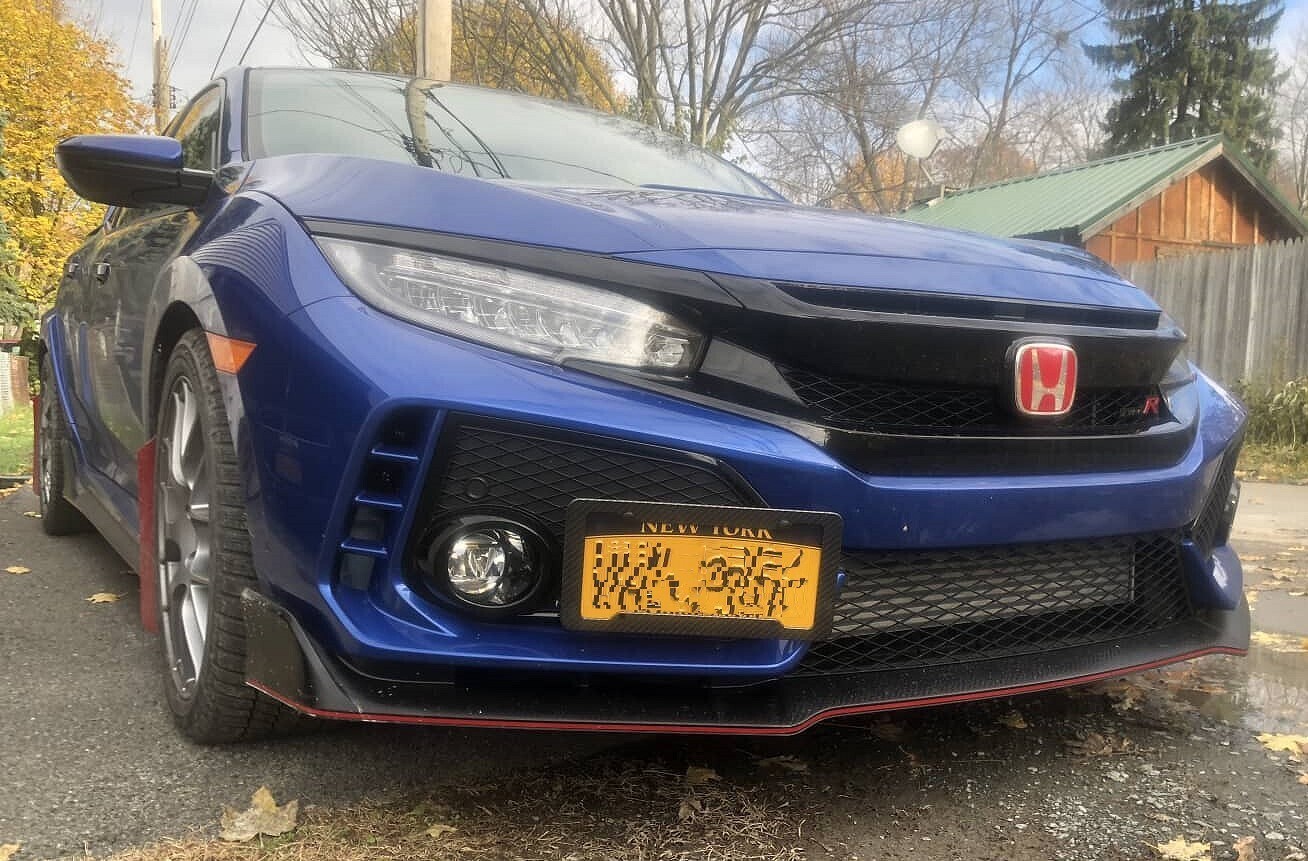 SLY BRACKET FOR HONDA CIVIC WITH MESH STYLE LOWER GRILLE