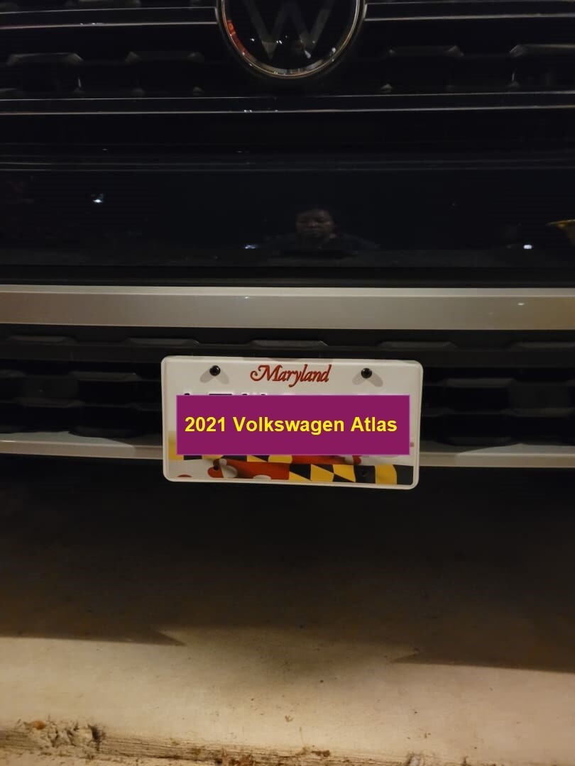 Sly Bracket fits Volkswagen Atlas with horizontal and vertical slats lower grille