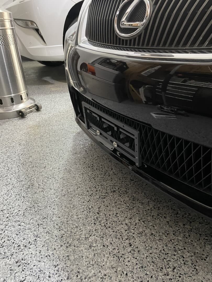 Sly Bracket for Lexus models with mesh-style lower grille