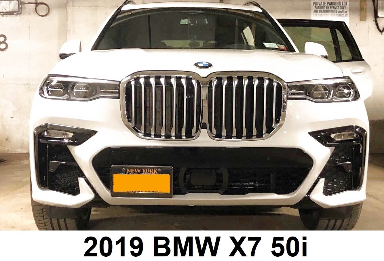 Sly Bracket fits BMW models with horizontal or vertical slats lower grille