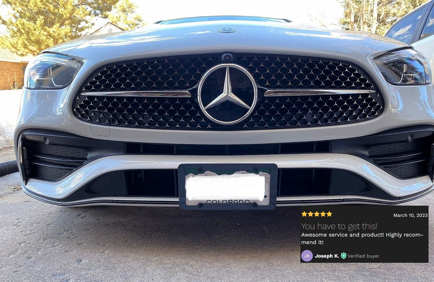 Aazon.co: Rear License Plate Holder Fraes With Light Fits For 2018