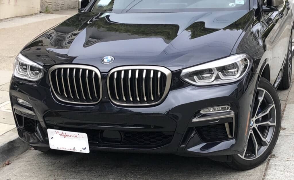 Sly Bracket for BMW X3 with mesh lower grille