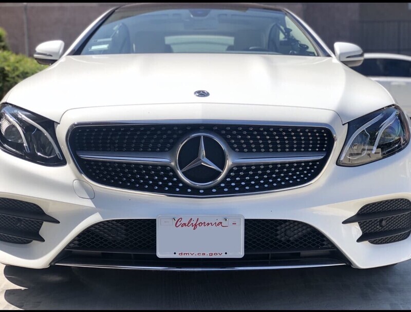SLY BRACKET FOR MERCEDES E450 WITH MESH STYLE LOWER GRILLE