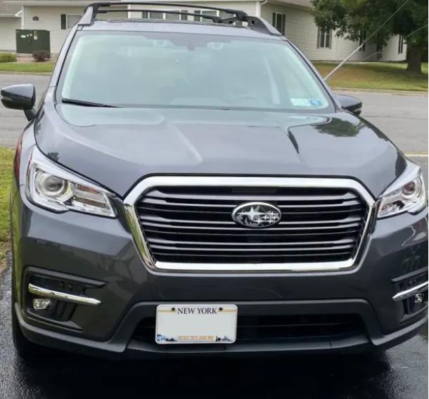 Sly Bracket fits Subaru Ascent with horizontal slat lower grille.