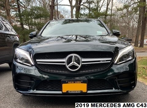 Sly Bracket fits Mercedes C43 with mesh-style lower grille.