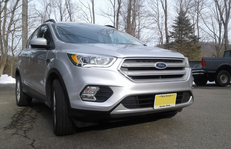 Sly Bracket fits Ford Escape with horizontal slat lower grille