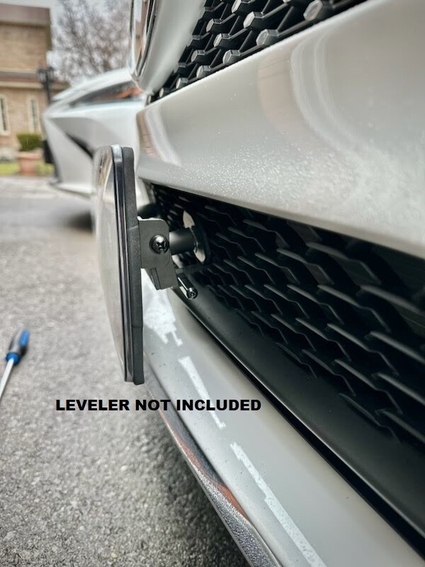 Sly Bracket for Mercedes-Benz A220 with mesh lower grille.