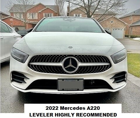 Sly Bracket for Mercedes-Benz A220 with mesh lower grille.