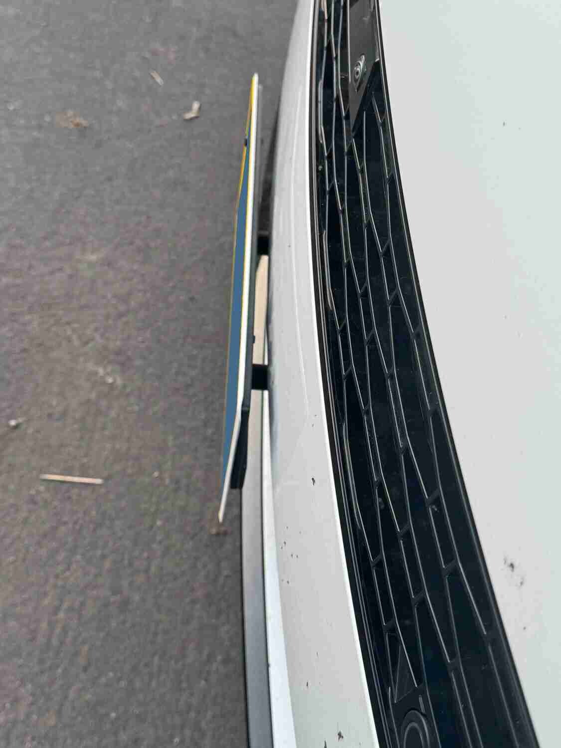 Sly Bracket for 2023-2024 Land Rover Range Rover Sport with mesh lower grille.