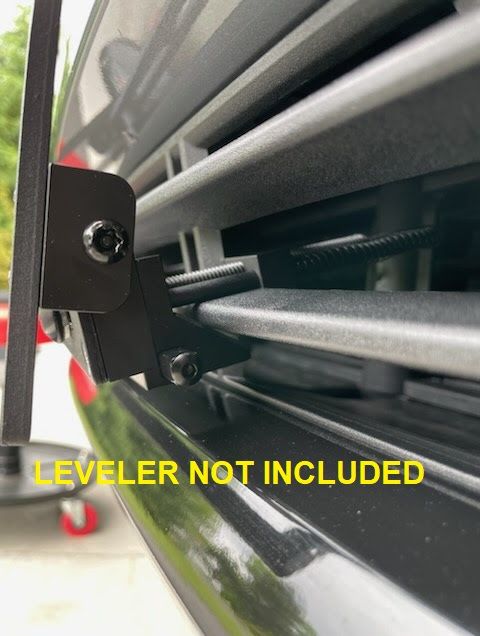 Sly Bracket fits GMC Yukon Denali with horizontal slat lower grille.