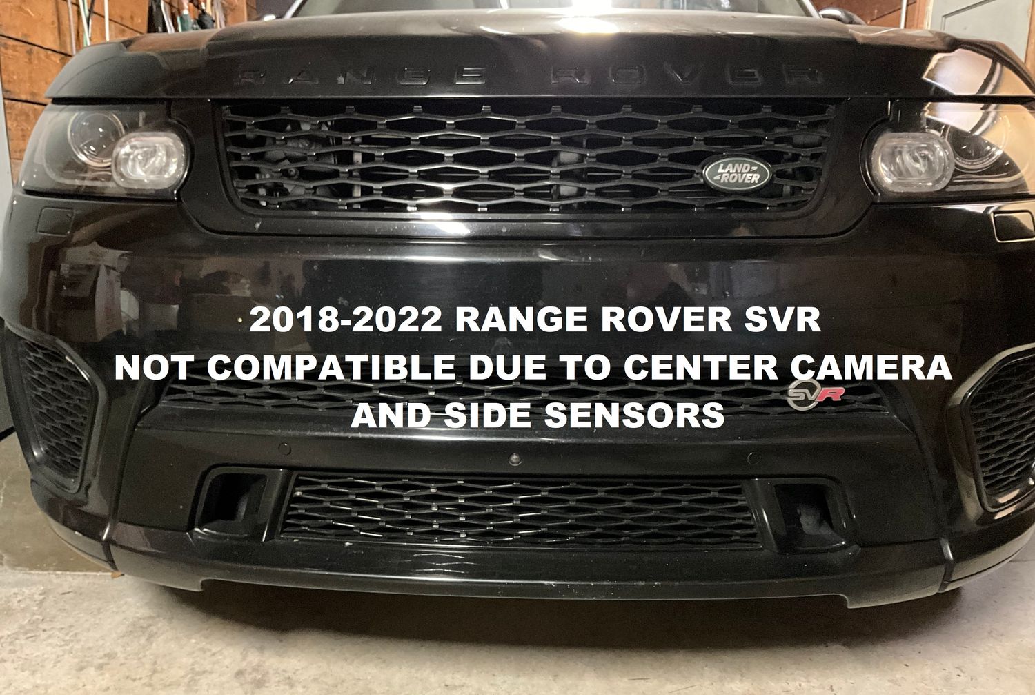 Sly Bracket for Land Rover models with mesh-style lower grille.