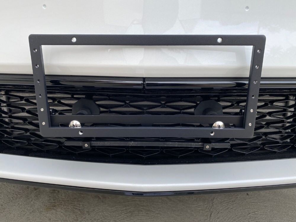 Sly Bracket for Acura models with mesh-style lower grille.