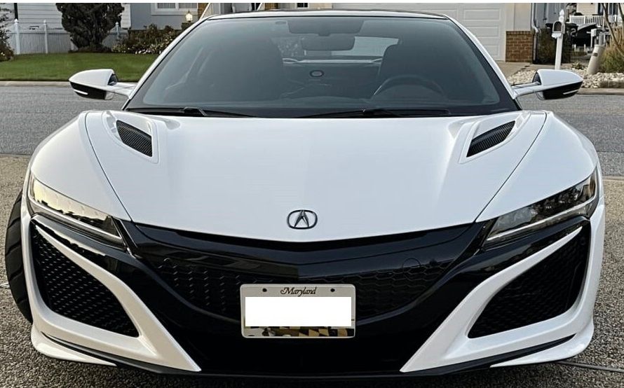 Sly Bracket for Acura models with mesh-style lower grille.