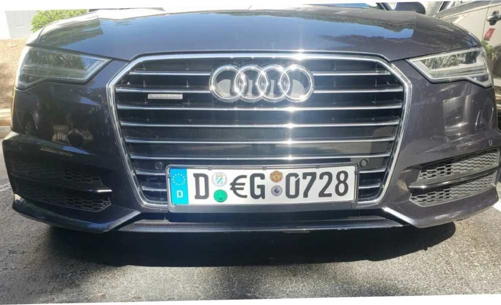 Sly Bracket for Audi with horizontal or vertical slats lower grille