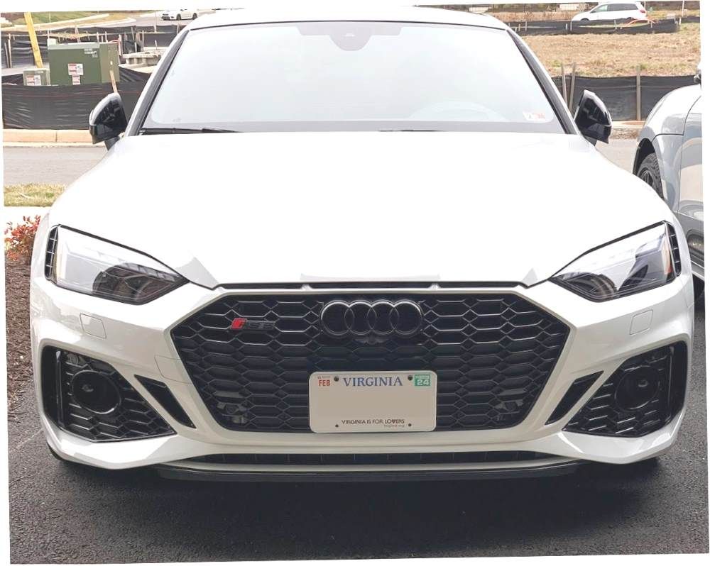 Sly Bracket for Audi featuring a mesh-style lower grille.
