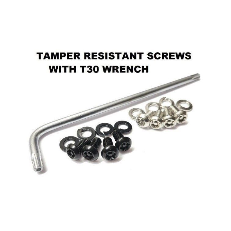 SB License Plate Holder for Audi A4, A5,4, S5, S6 Sportback, Allroad With-Threaded Holes