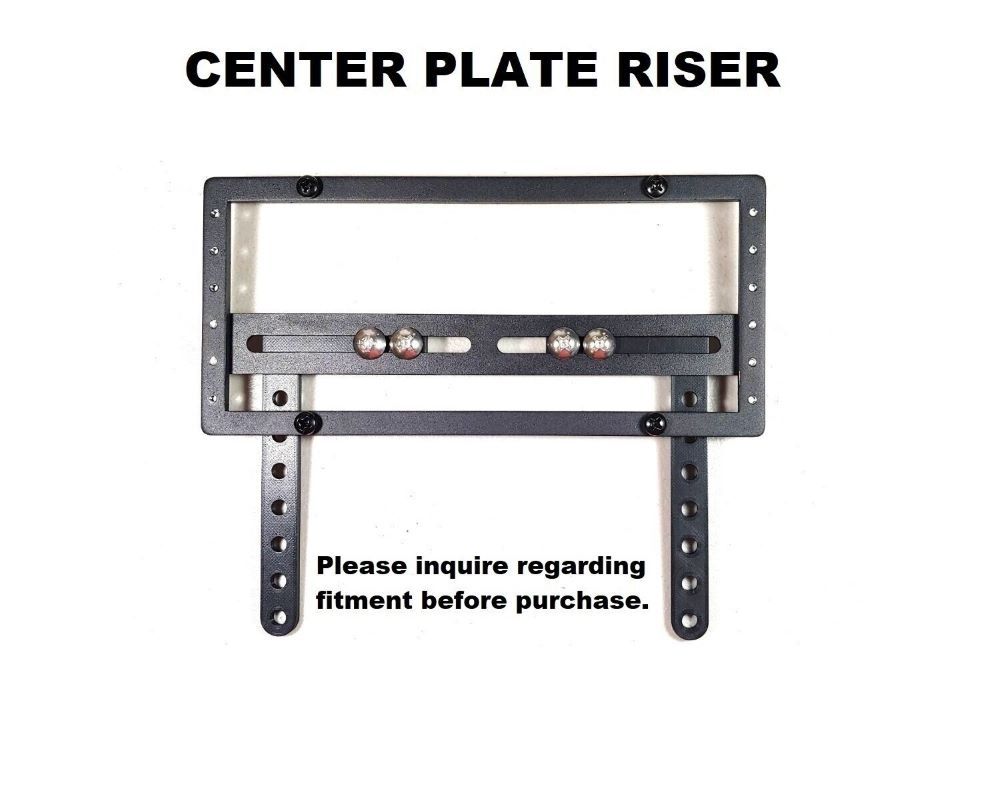 Sly Bracket fits 2022-2024 Audi RS3 Featuring Mesh Grille (Includes Center Plate Riser)