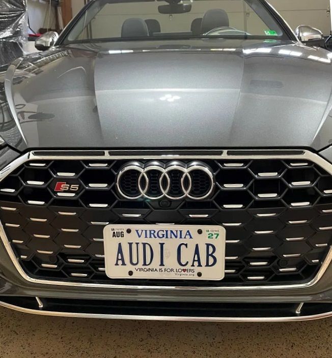 SB License Plate Holder for Audi A4, A5,4, S5, S6 Sportback, Allroad With-Threaded Holes