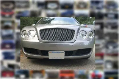 License plate bracket for BENTLEY CONTINENTAL BENTAYGA FLYING SPUR GTC SPEED no drill no holes frame holder relocator