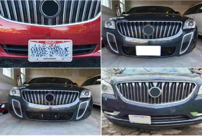 License plate brackets for BUICK Cascada LaCrosse Regal TourX Enclave Encore Envista Evision Verano 