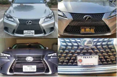 Front license plate bracket for LEXUS 350 CT200H ES300 ES300H ES350 GS350 GX460 IS250 IS300 IS350 LS460 LX570 NX200T TX500