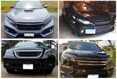 Front license plate bracket for HONDA CIVIC TYPE R ACCORD PILOT ODYSSEY RIDGELINE CR-V RIDGELINE no holes mount relocator 