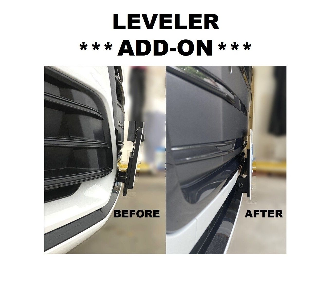 License Plate Leveler (Add-On Only. Not Shipped Separately)