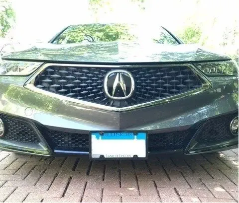 Acura ILX TLX RLX RDX MDX NSX TL no drill no holes license plate bracket frame holder mount relocator