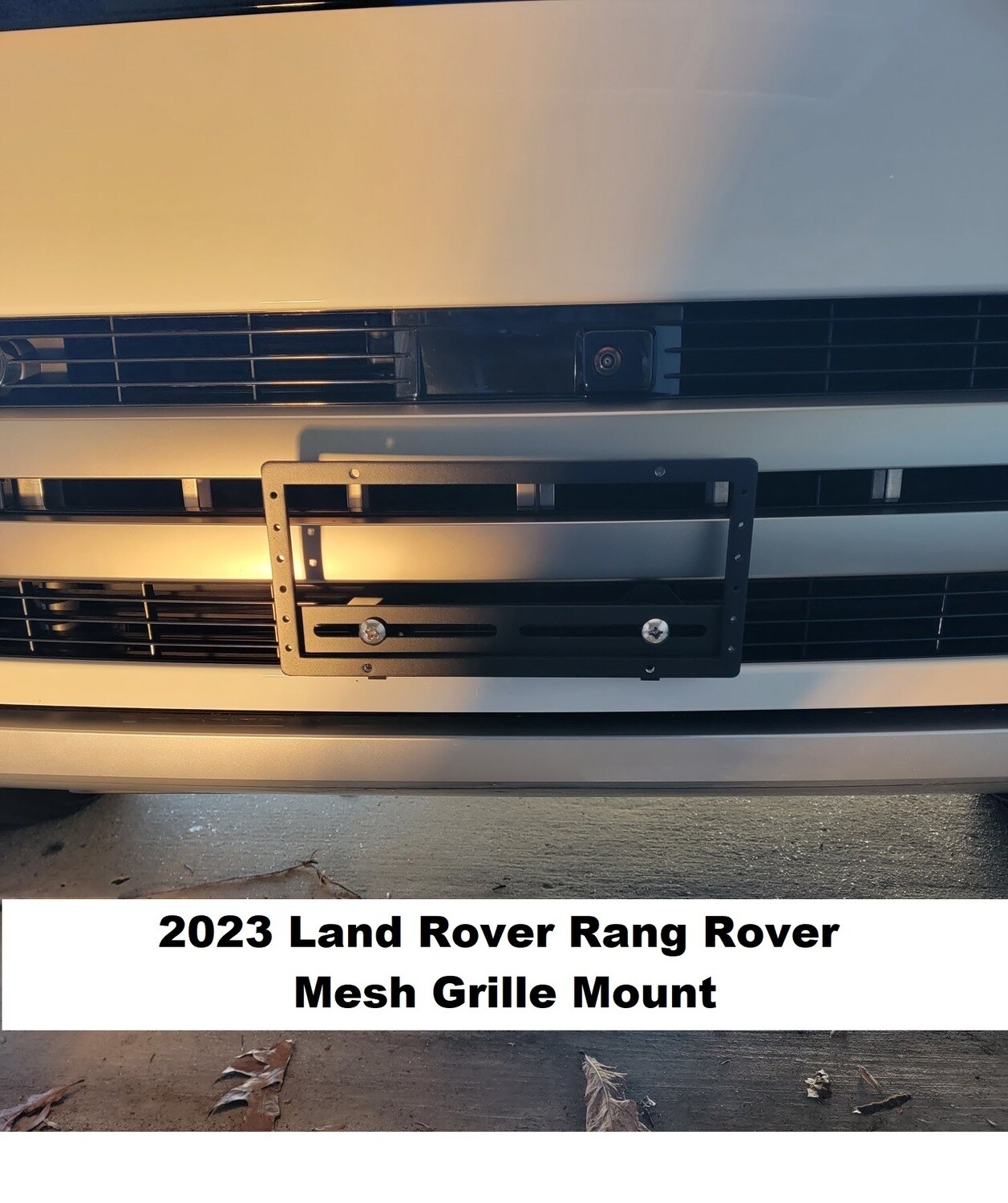 Sly Bracket for Land Rover models with mesh-style lower grille.
