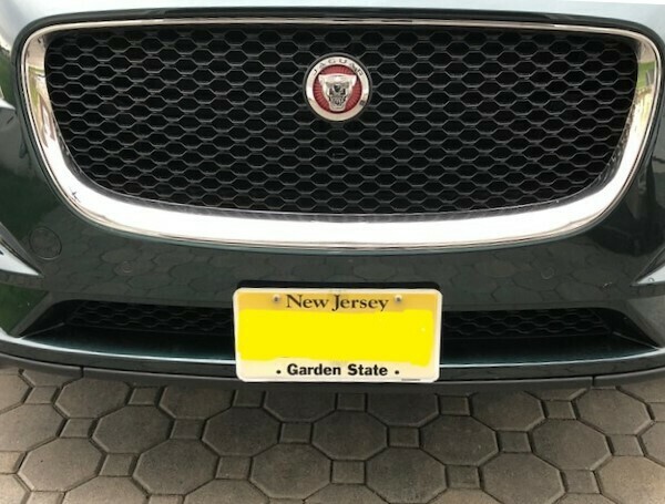 Sly Bracket for Jaguar models with mesh-style lower grille.