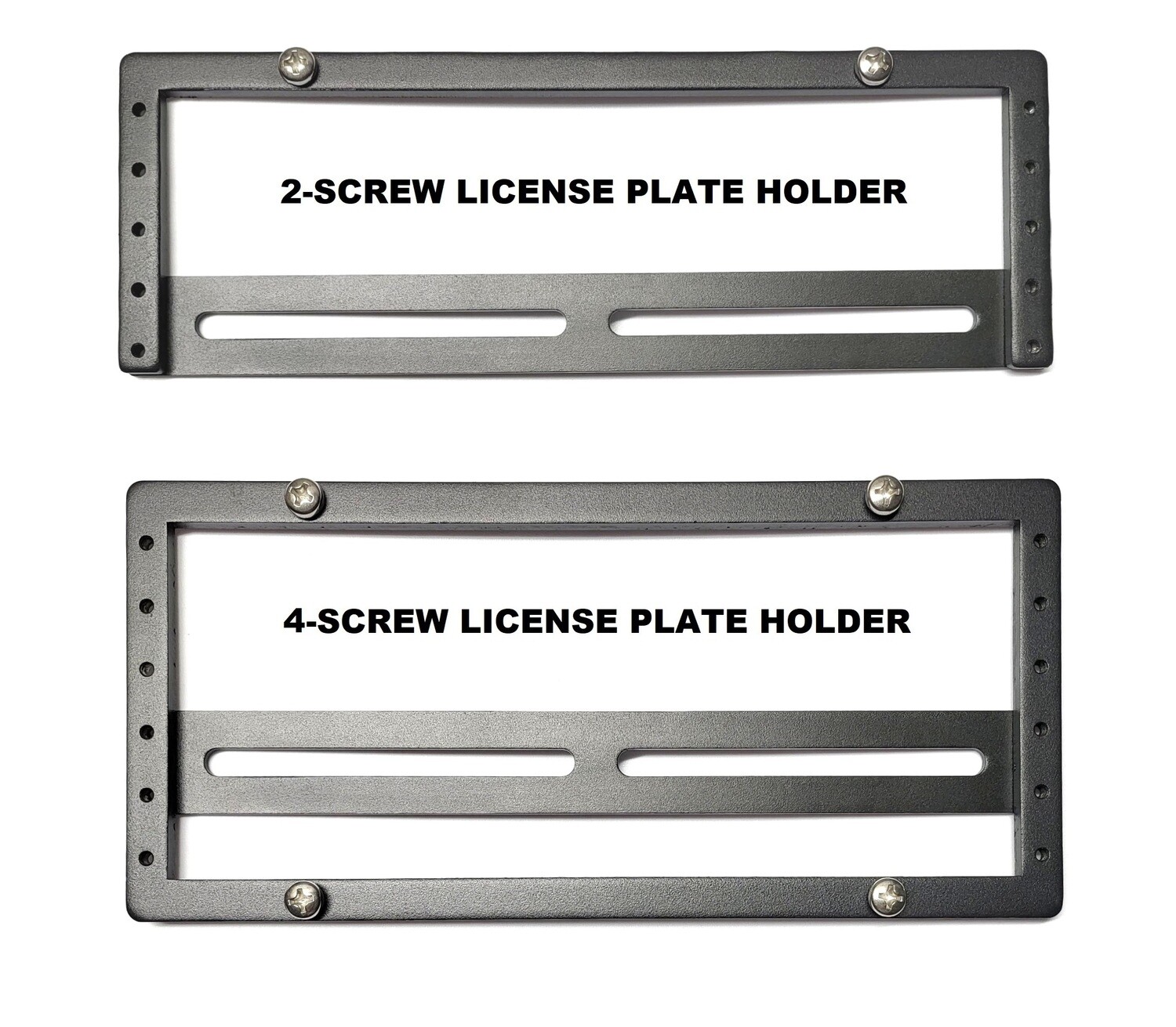 Sly Bracket fits Polestar 2, 3 and 4 with horizontal slats lower grille.