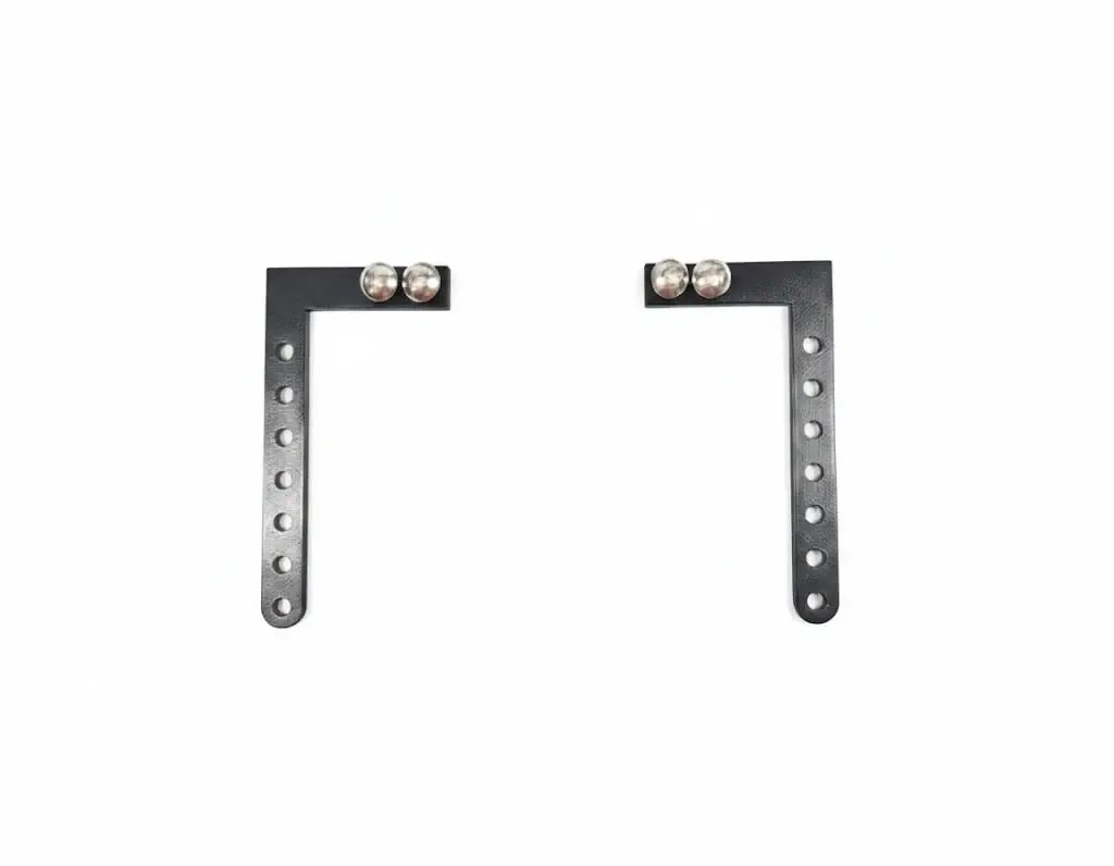 CENTER PLATE RISER with LEVELER- License Plate Riser For Lower Grilles with Center Parking Sensor or Drive Assist