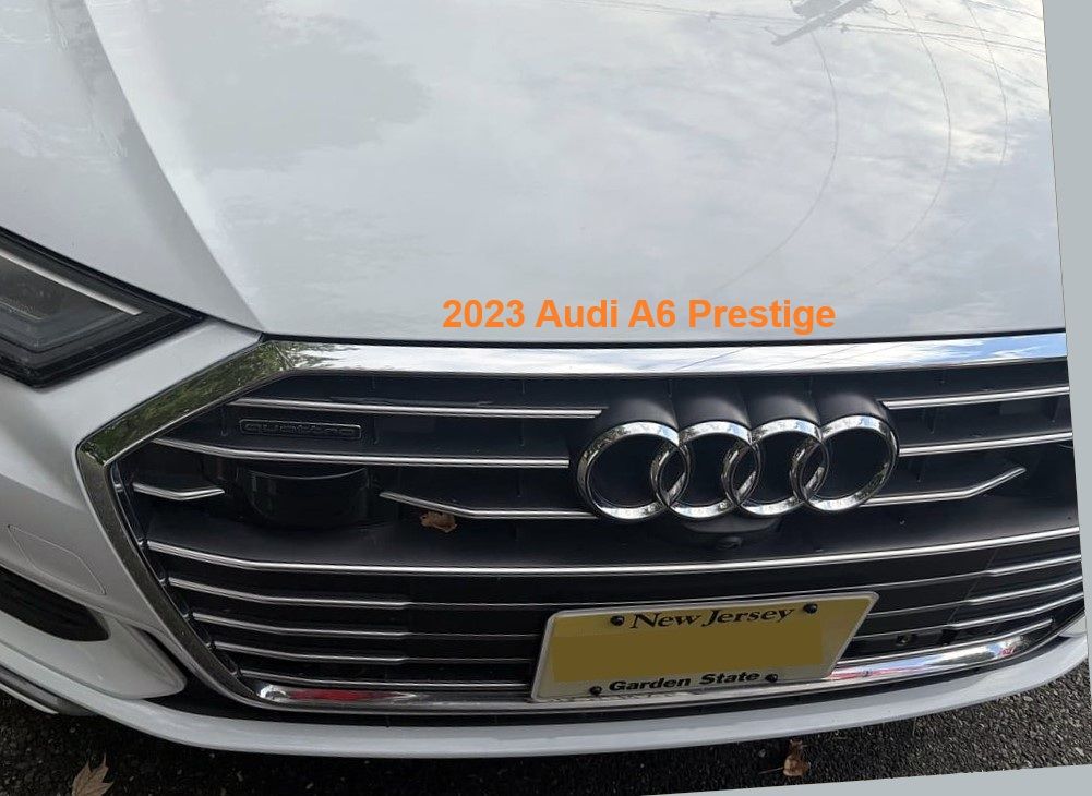 SB License Plate Holder for Audi A4, A5, A6, S4, S5, S6 Sportback, Allroad With-Threaded Holes