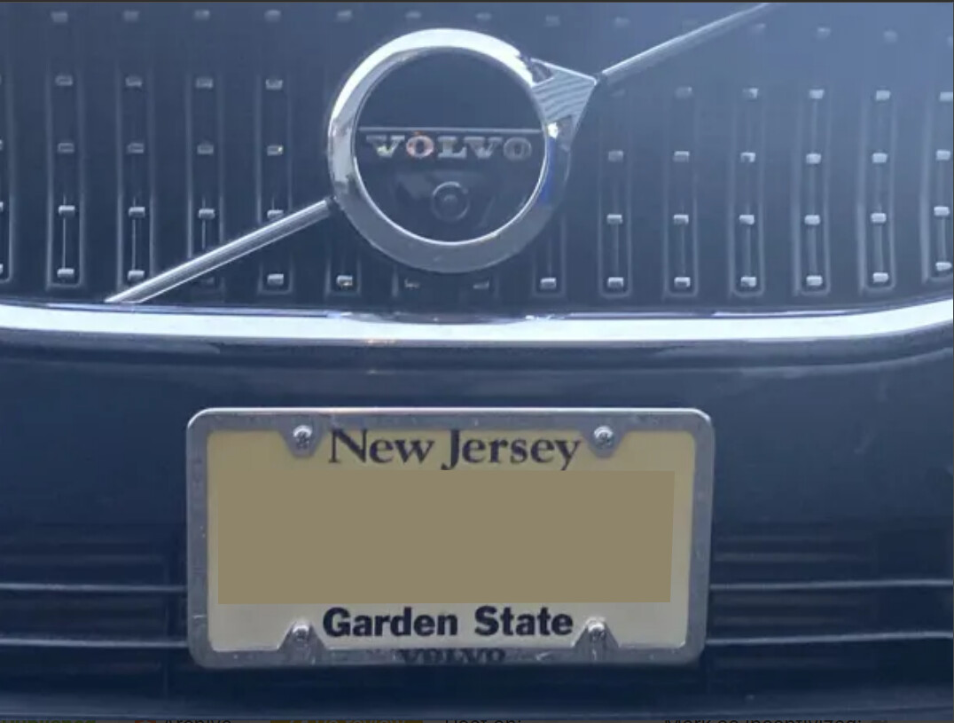 True no drill front license plate bracket for VOLVO V60 no holes grille mount frame relocator