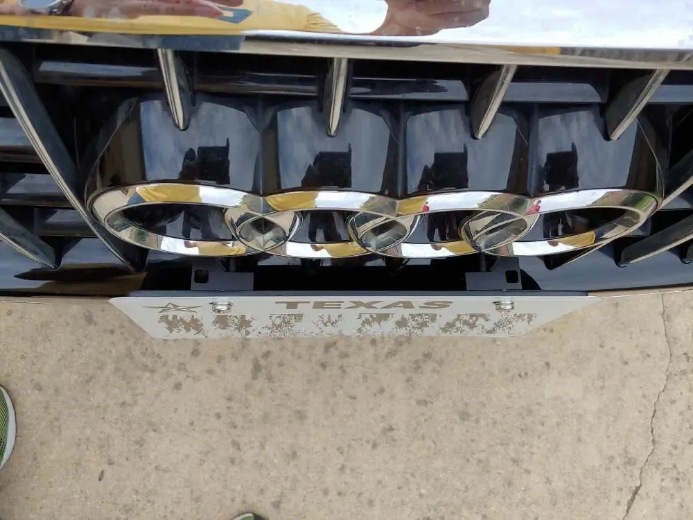 Ture No-Holes No-Drill License Plate Bracket Holder Mount Relocator for Audi Q5 SQ5