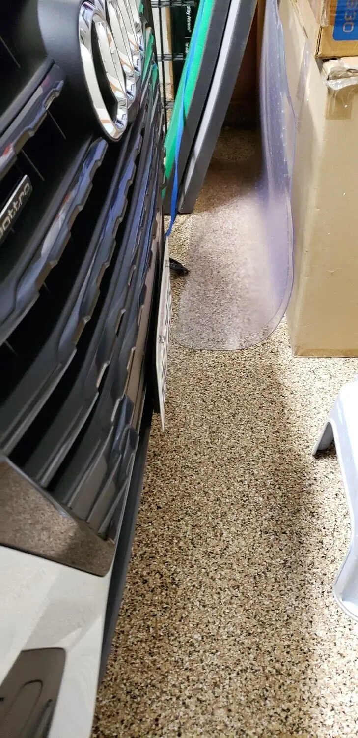 True no-drill license plate bracket for AUDI Q7 SQ7 no holes grille mount holder relocator