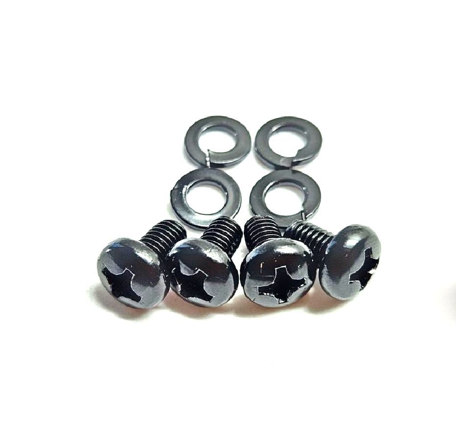 SLY BRACKET Phillips SCREWS (4) Black