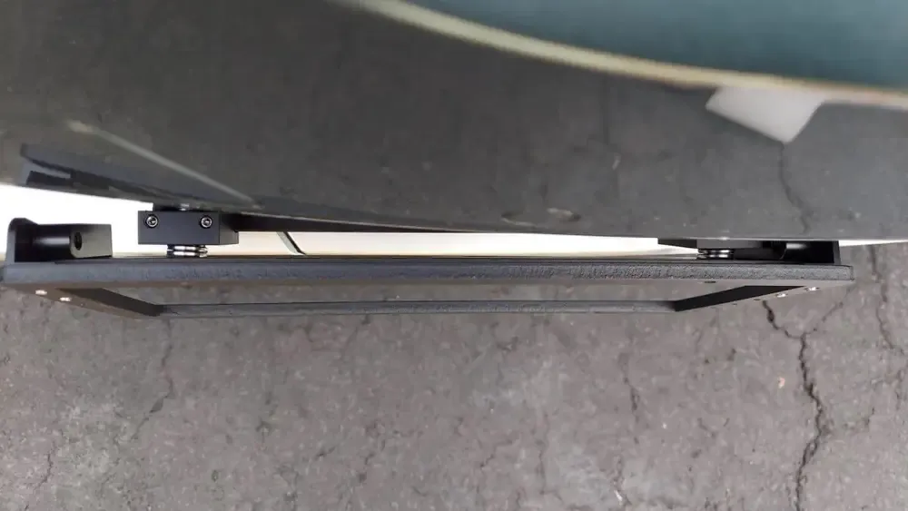 2024-2026 BMW X5 True no drill no holes front license plate holder frame mount bracket relocator