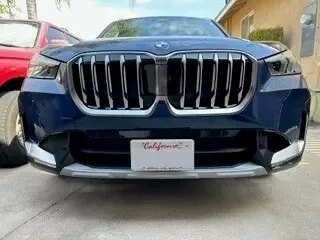 2023-2026 BMW X1 xDrive no drill no holes front license plate bracket holder mount frame relocator