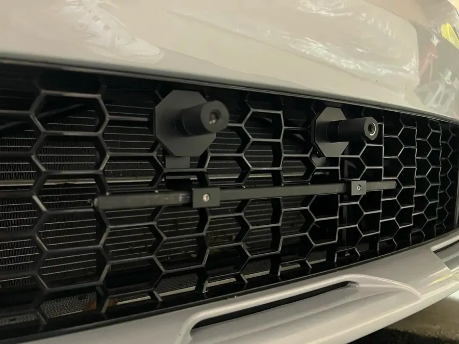 BMW M2 True no-drill no holes front license plate bracket frame holder mount relocator