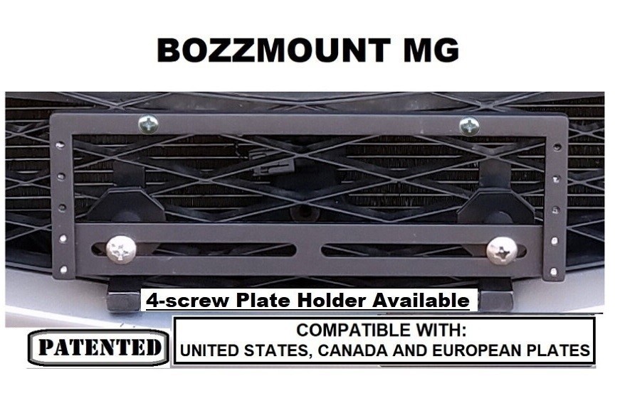 Sly Bracket for Genesis GV80 with mesh-style upper or lower grille.